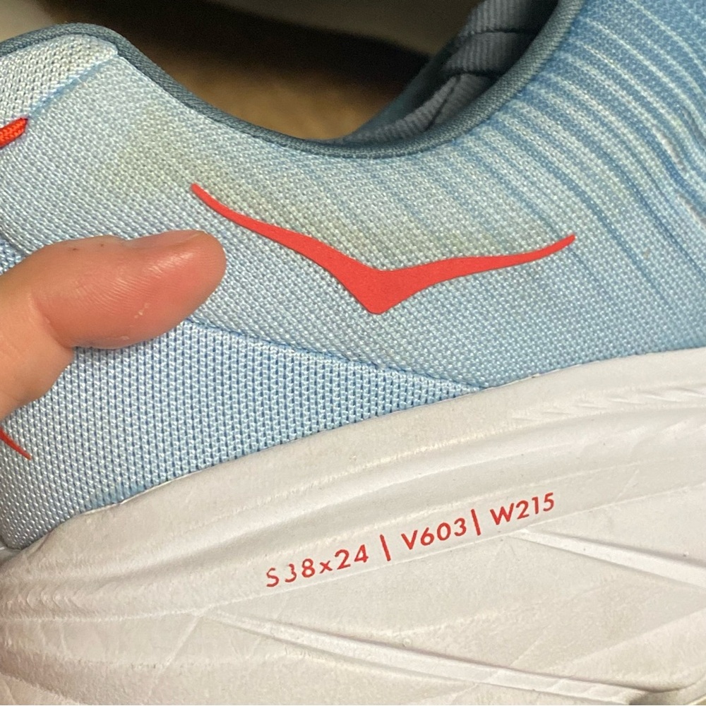 Hoka Rincon 3 Running Shoes Men 11D Blue Mountain Spring Summer Song 1119395MSSS - Picture 15 of 16